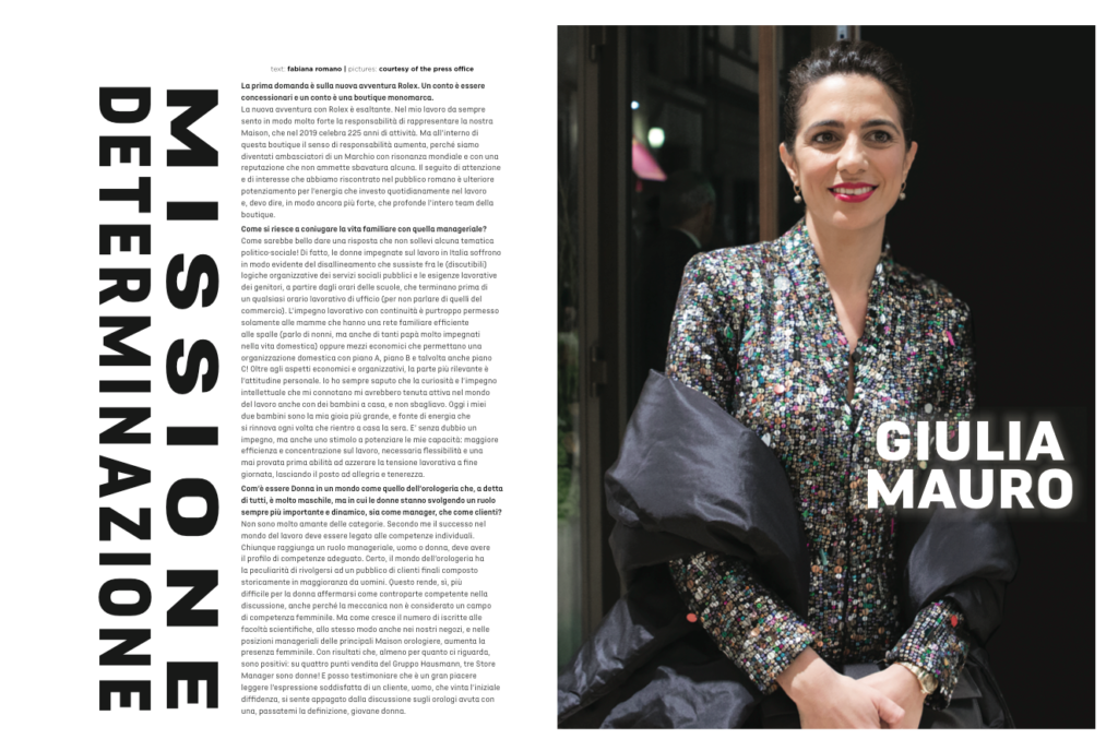An interview to Giulia Mauro on Om Magazine