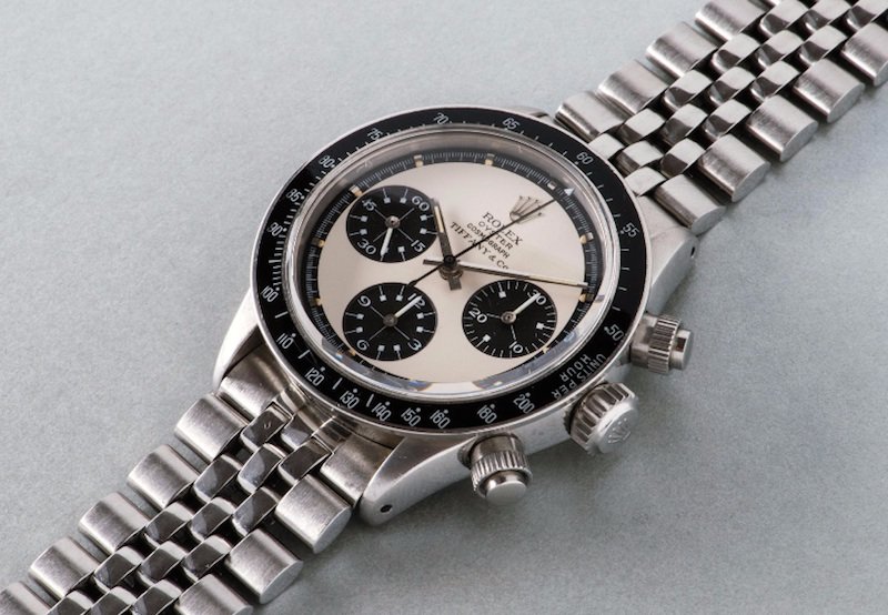 Record auctions. When watches don't just keep the time, they keep the score