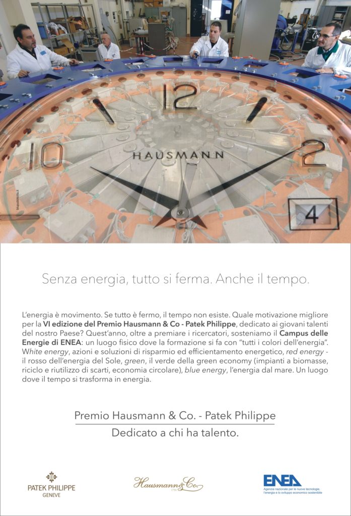 Sesta Edizione Premio Hausmann &#038; Co./Patek Philippe