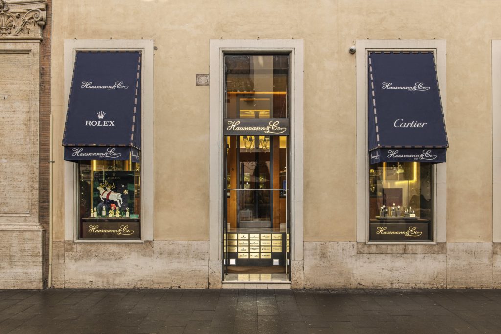 Hausmann and Co. Boutiques: history and excellence between Via del Babuino and Via del Corso.
