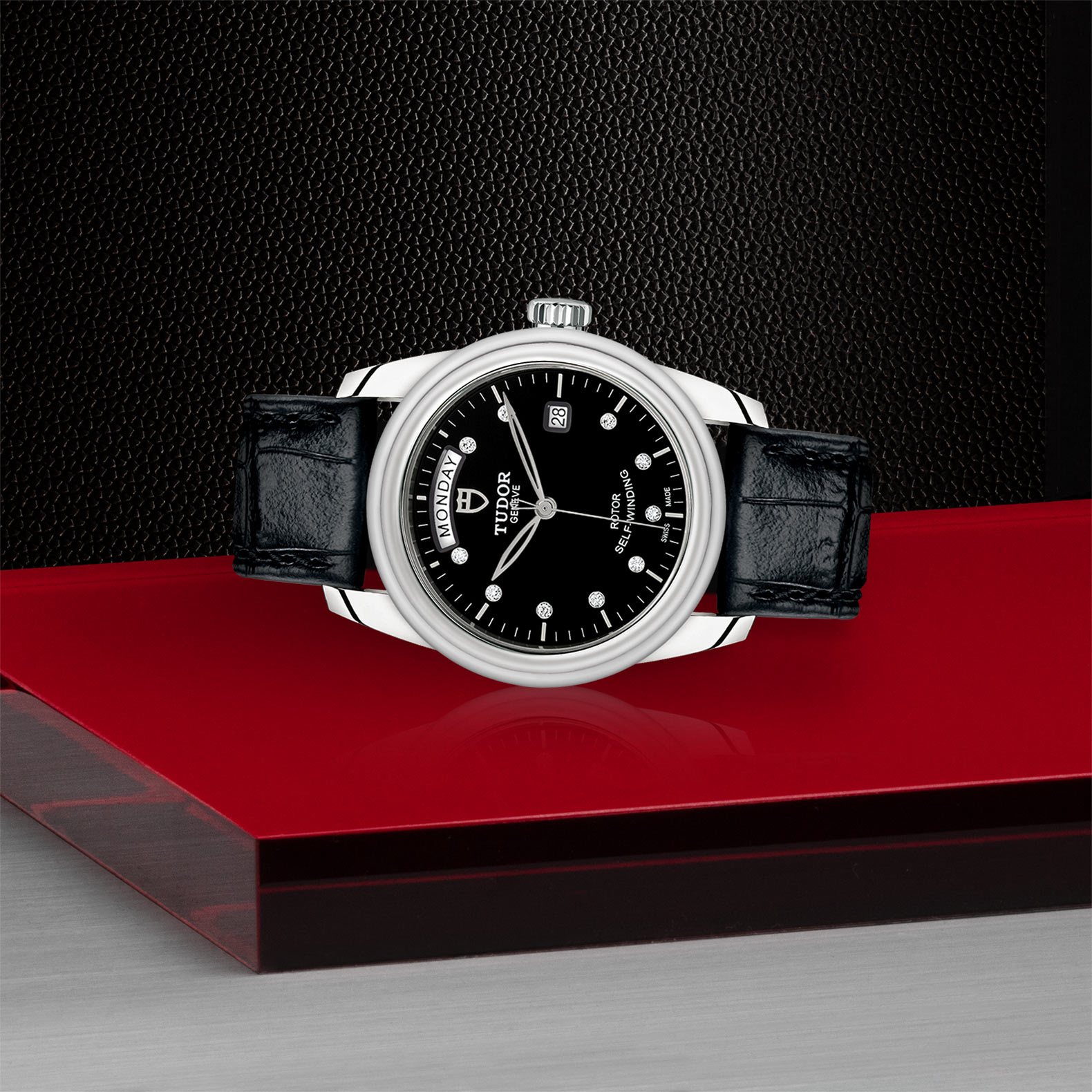TUDOR Glamour Date+Day - M56000-0049