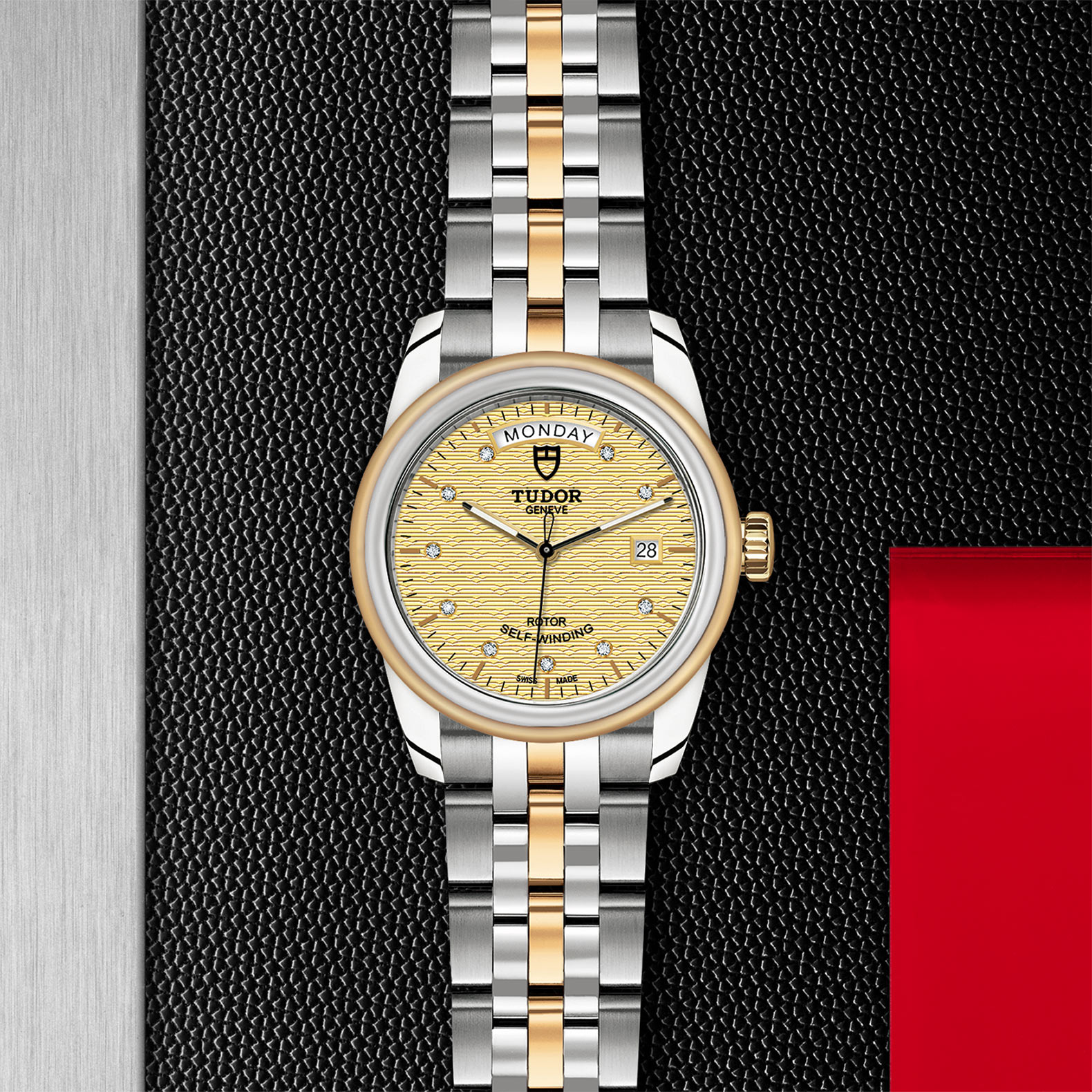 TUDOR Glamour Date+Day - M56003-0004
