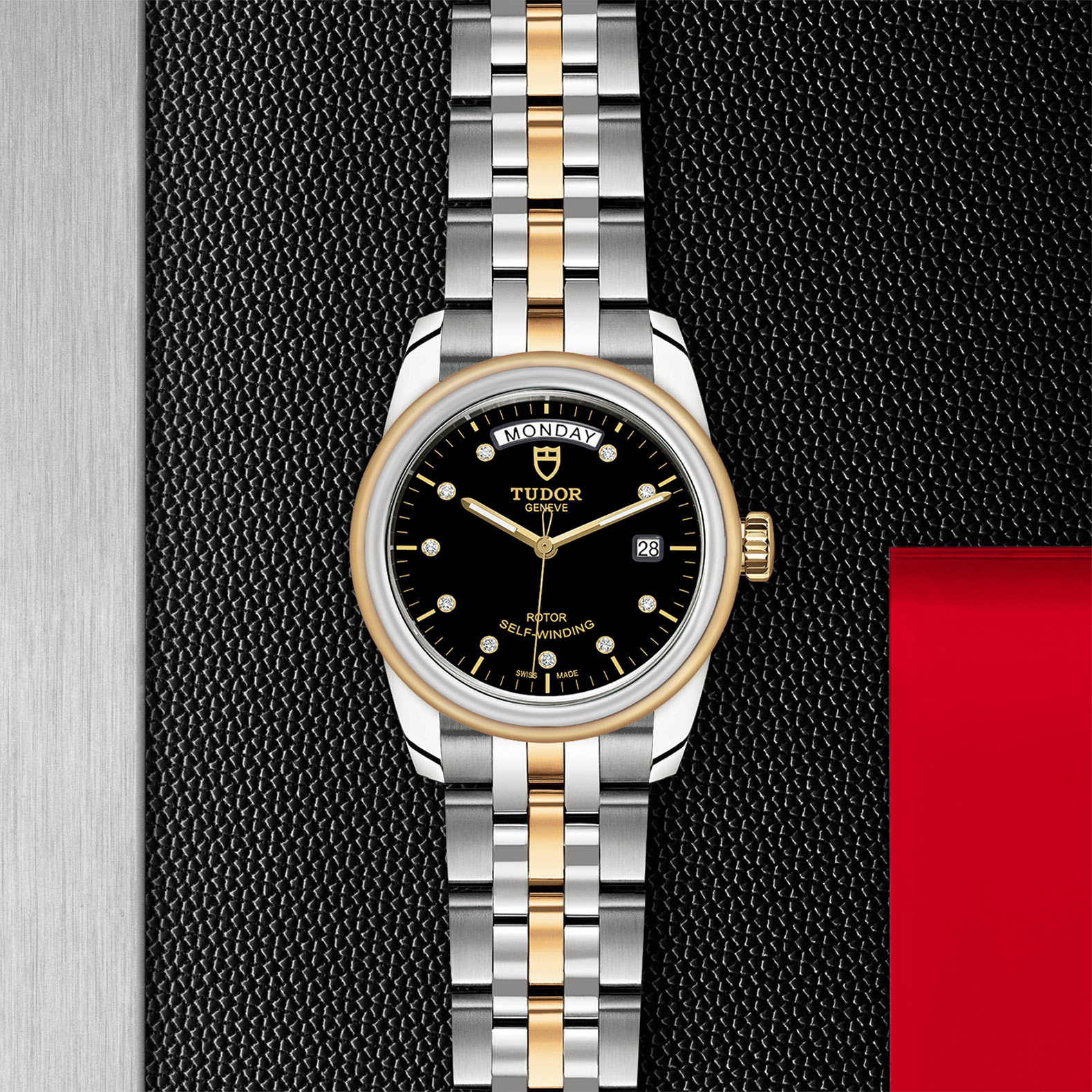 TUDOR Glamour Date+Day - M56003-0008