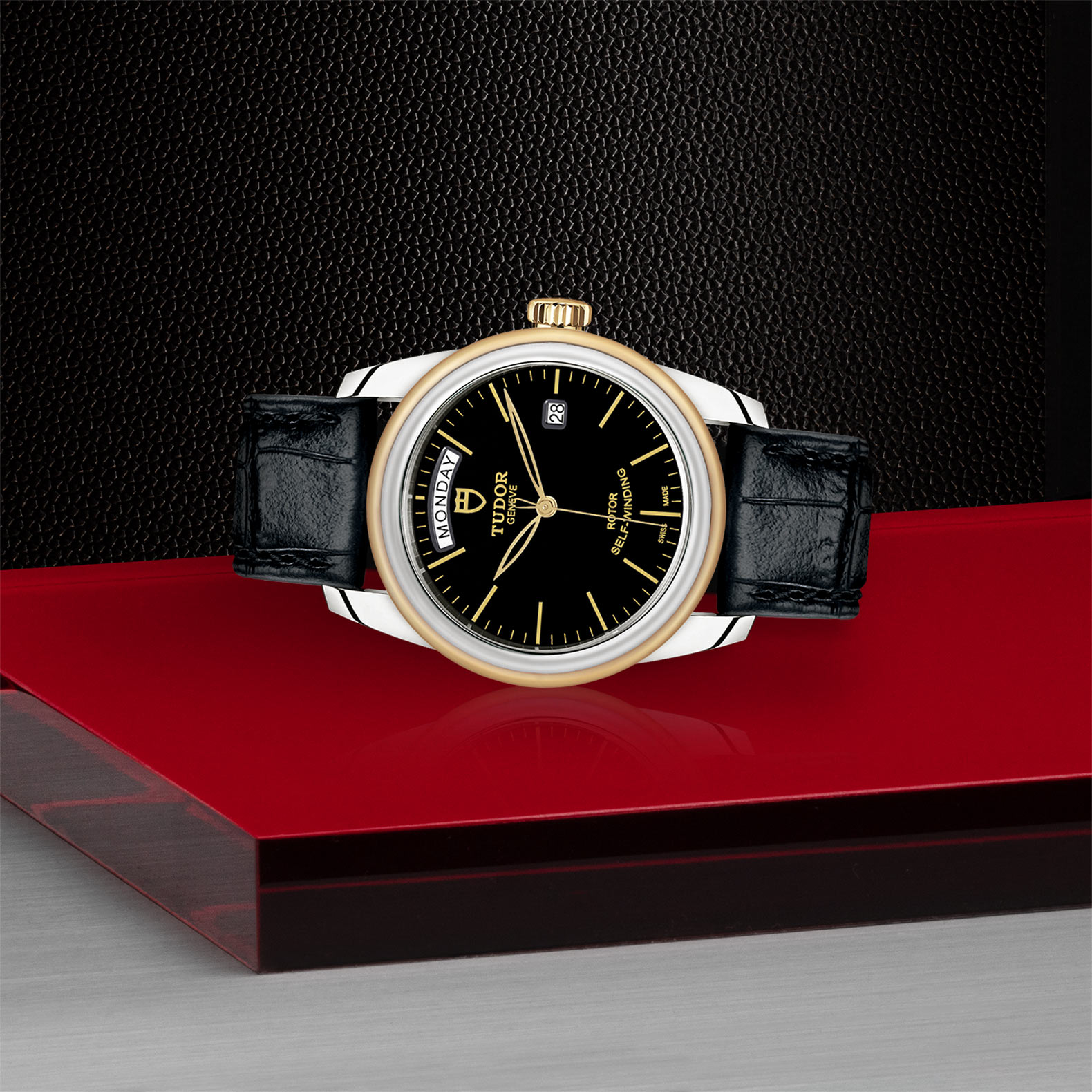 TUDOR Glamour Date+Day - M56003-0040