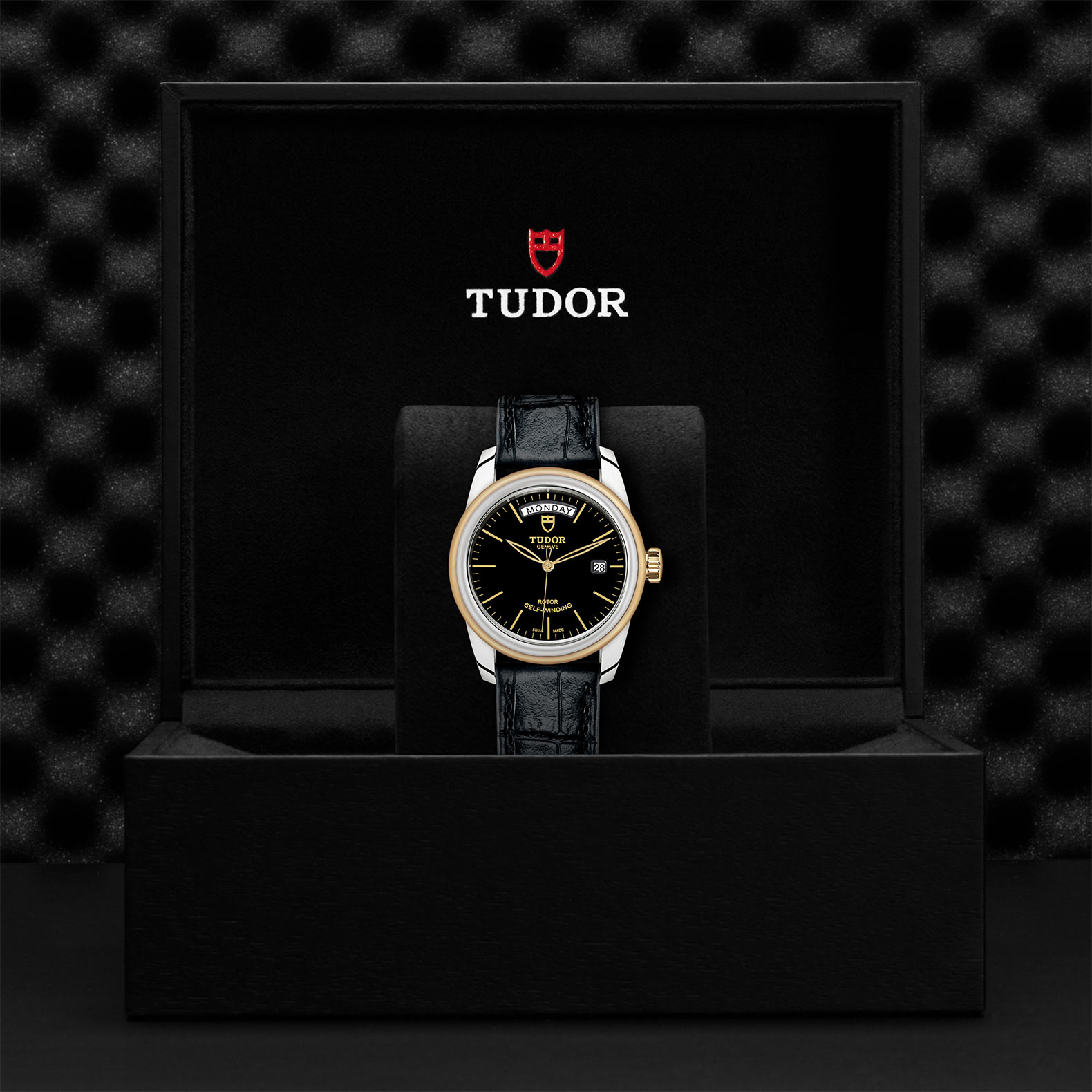 TUDOR Glamour Date+Day - M56003-0040