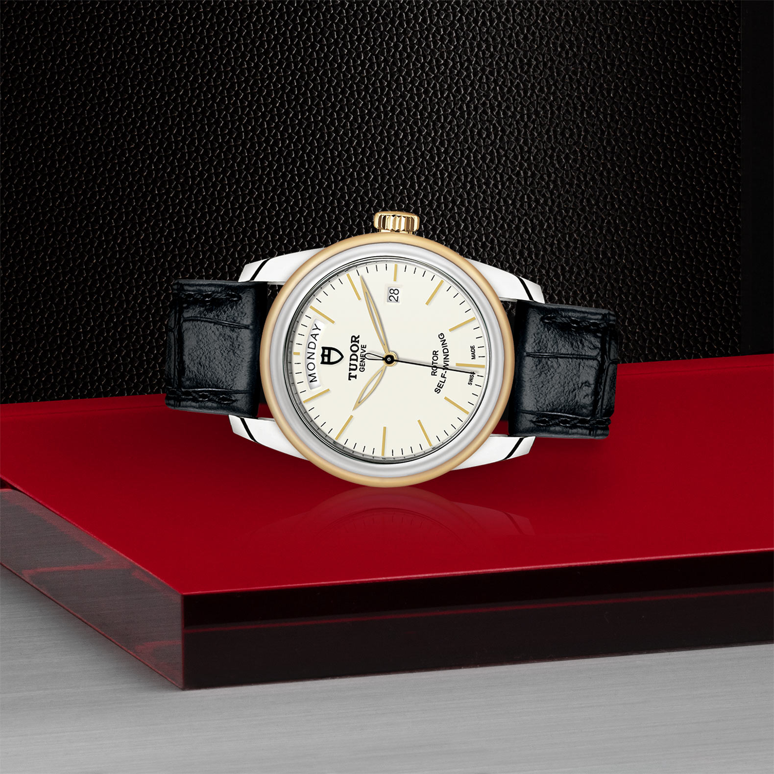 TUDOR Glamour Date+Day - M56003-0107
