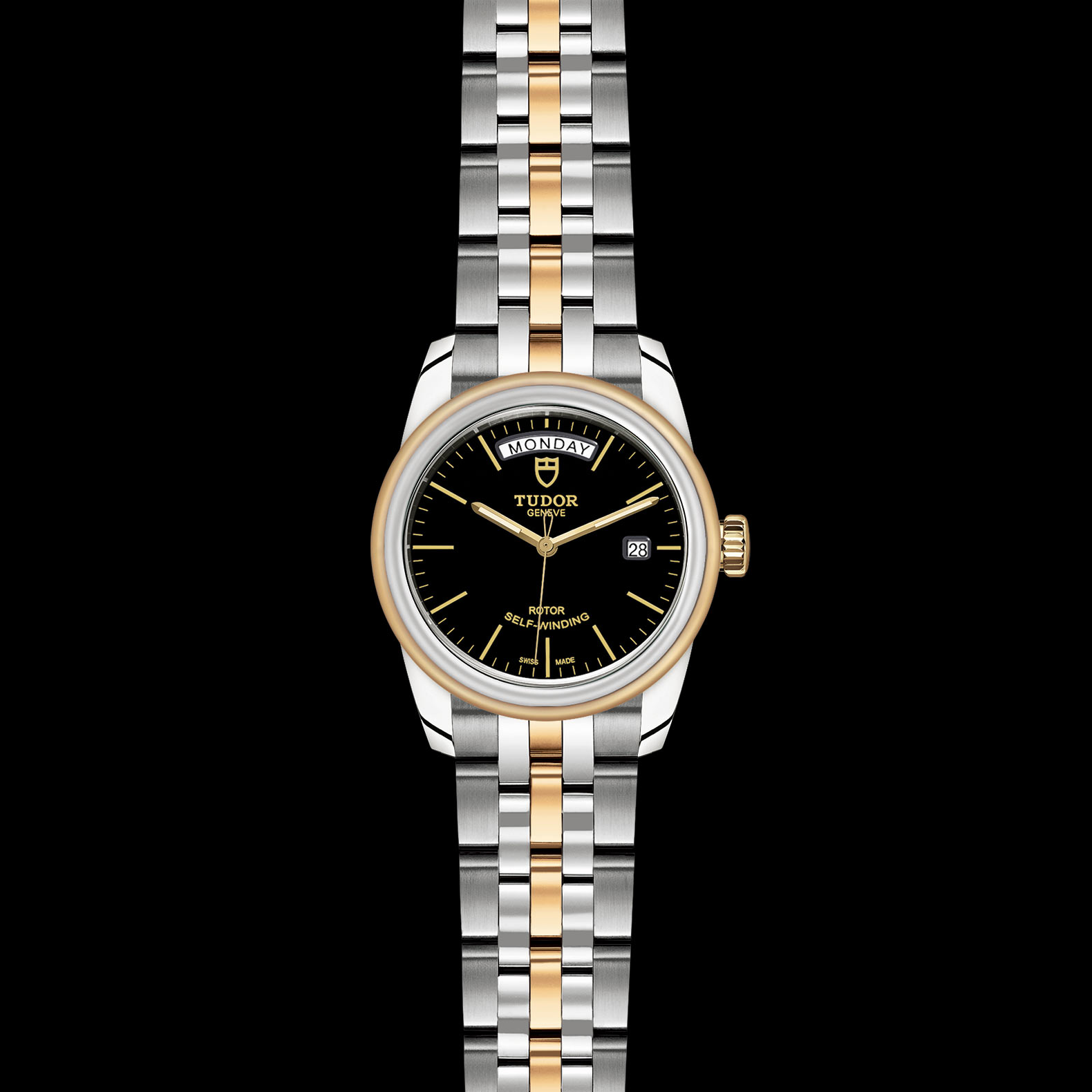 TUDOR Glamour Date+Day - M56003-0007