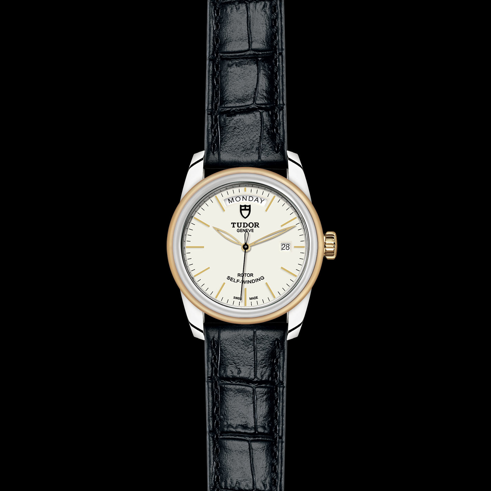 TUDOR Glamour Date+Day - M56003-0107