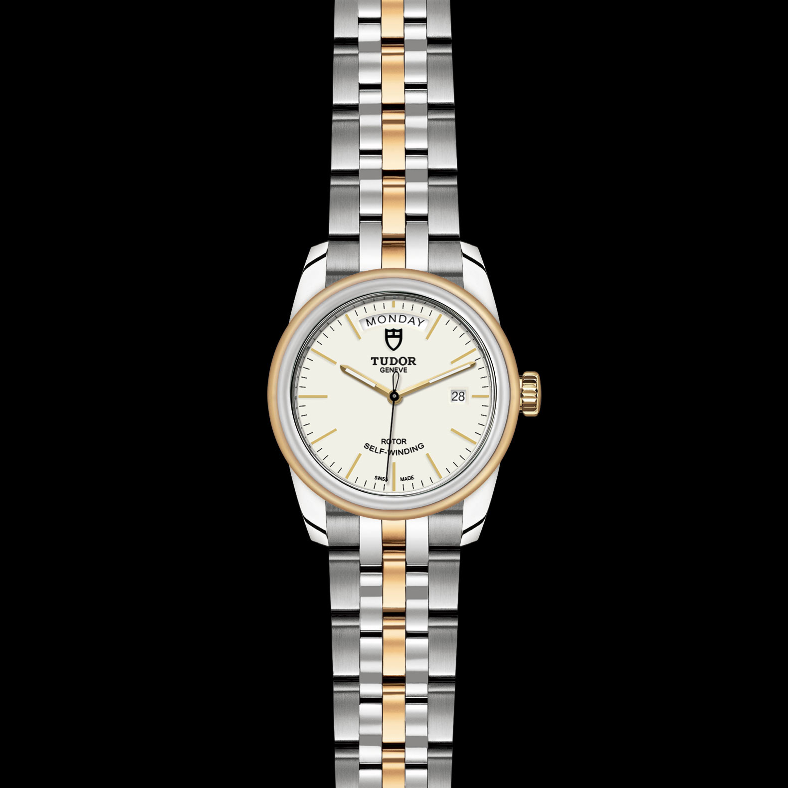 TUDOR Glamour Date+Day - M56003-0112