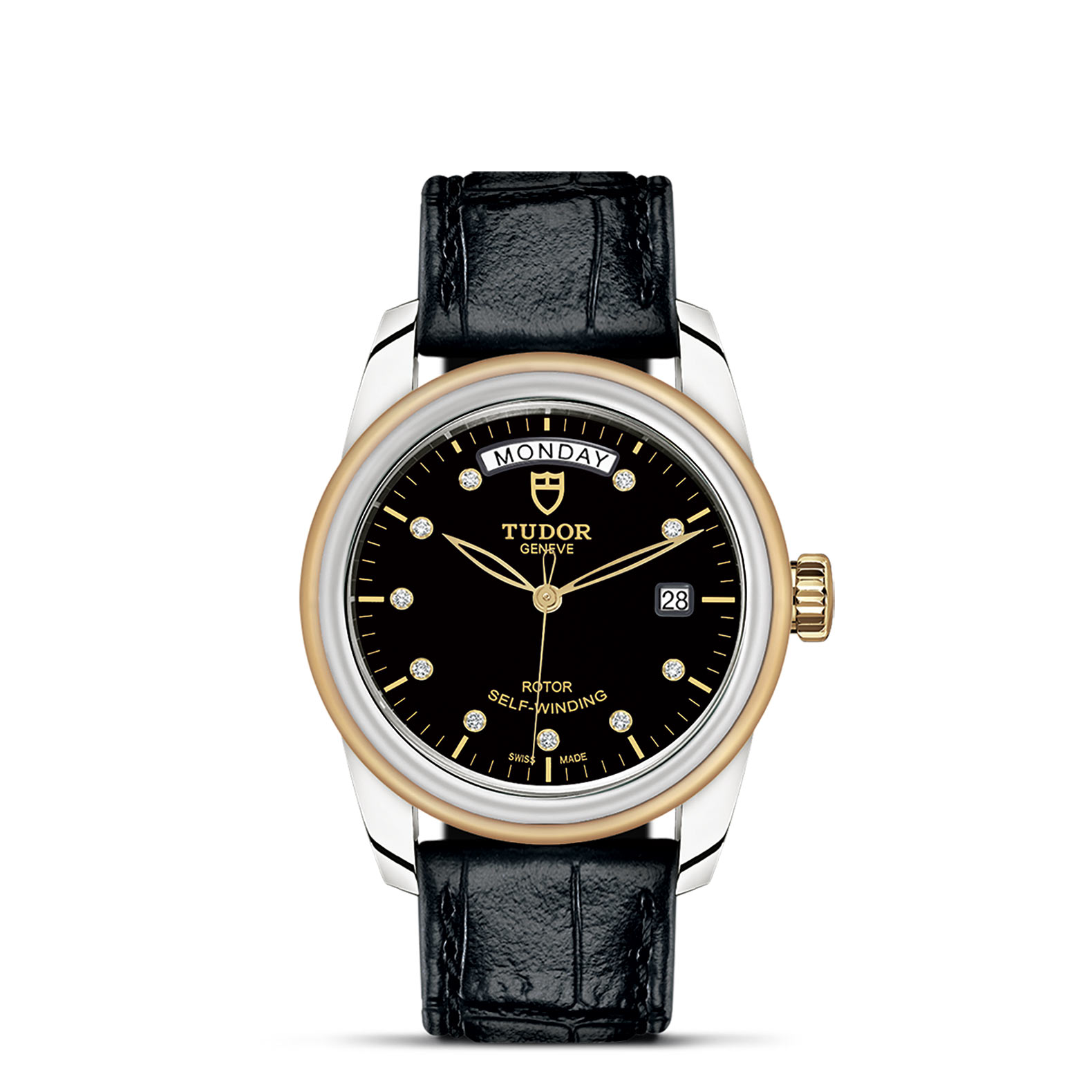TUDOR Glamour Date+Day - M56003-0045